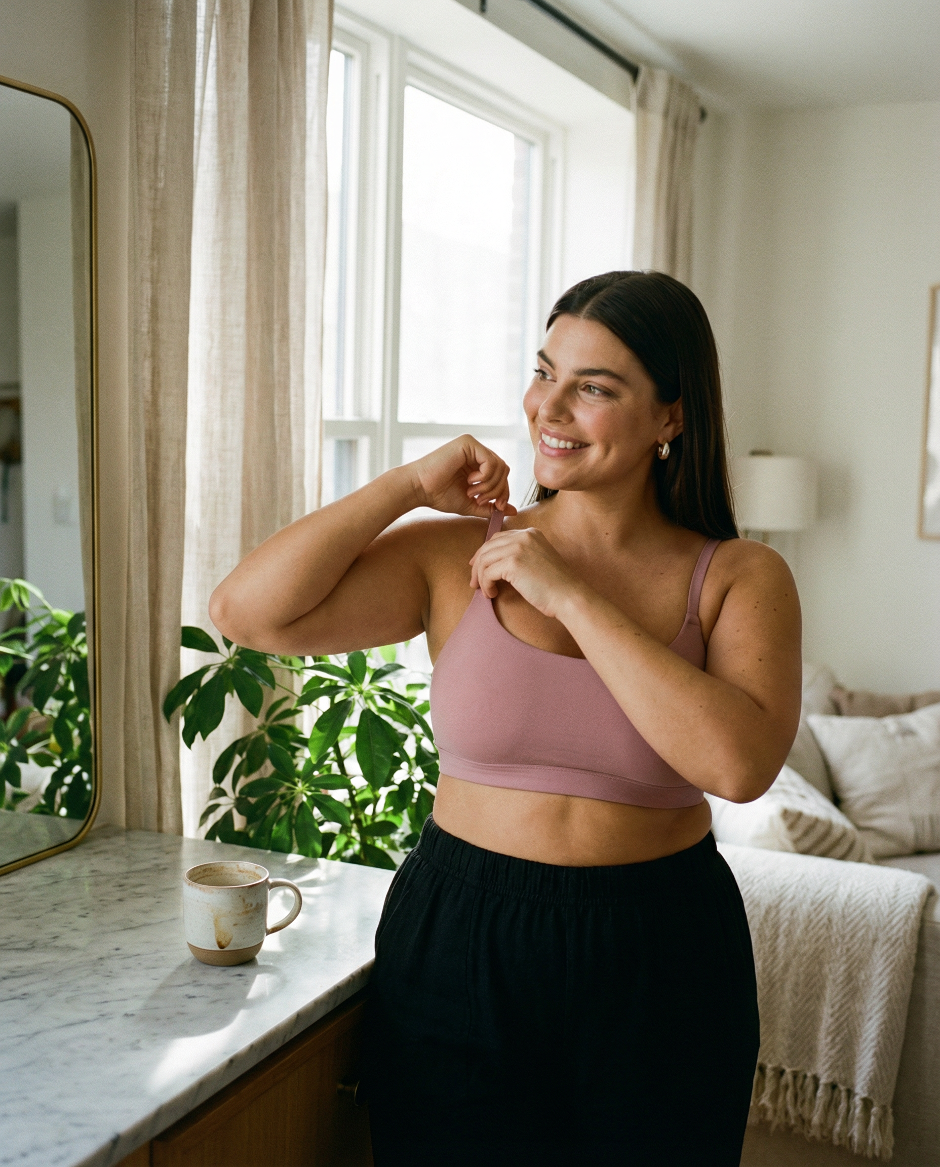 טופ סופי - ורוד